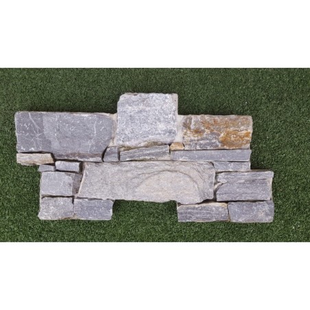 2 PAREMENTS PIERRE INTROD ARGENTE 30X60 - 380B